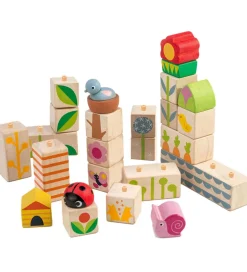 Tender Leaf Trælegetøj - Byggeklodser - Havetema