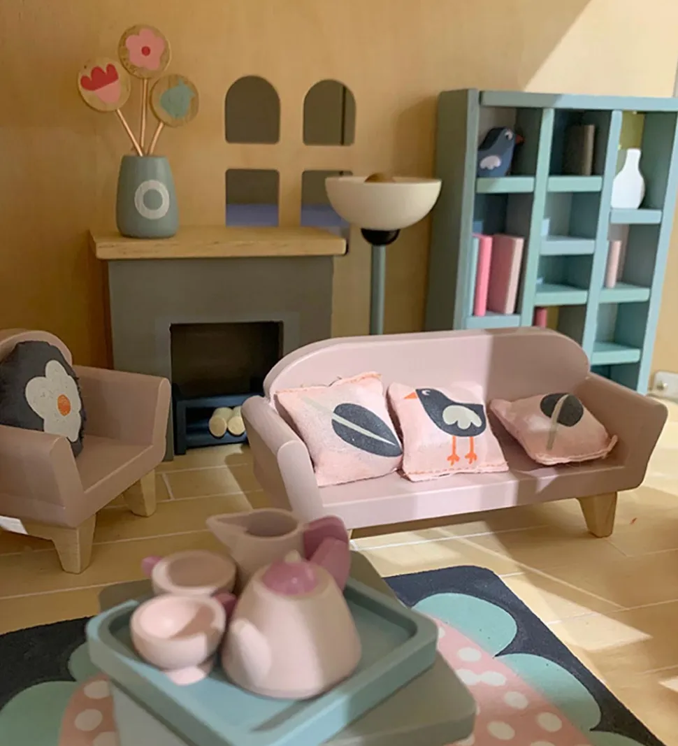 Tender Leaf Trælegetøj - Dukkehusmøbler - Dagligstue