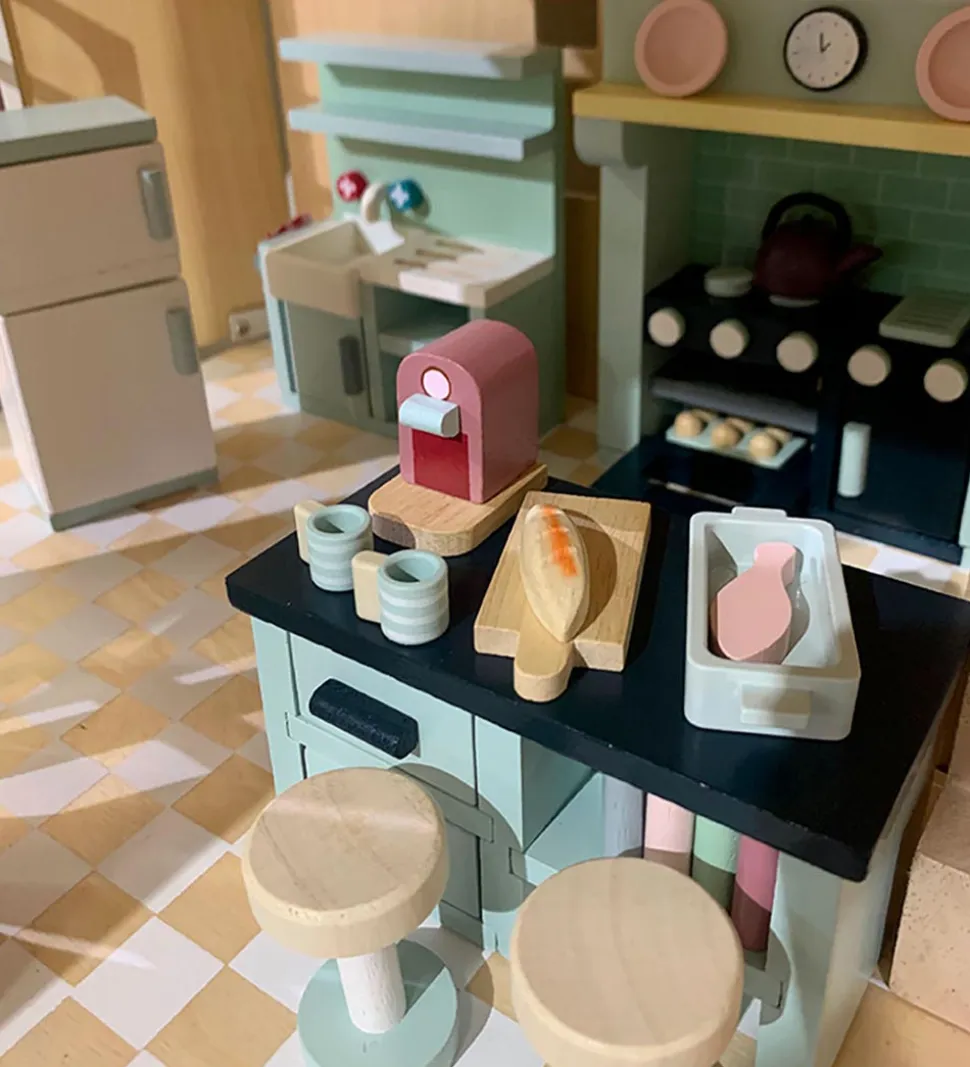 Tender Leaf Trælegetøj - Dukkehusmøbler - Køkken