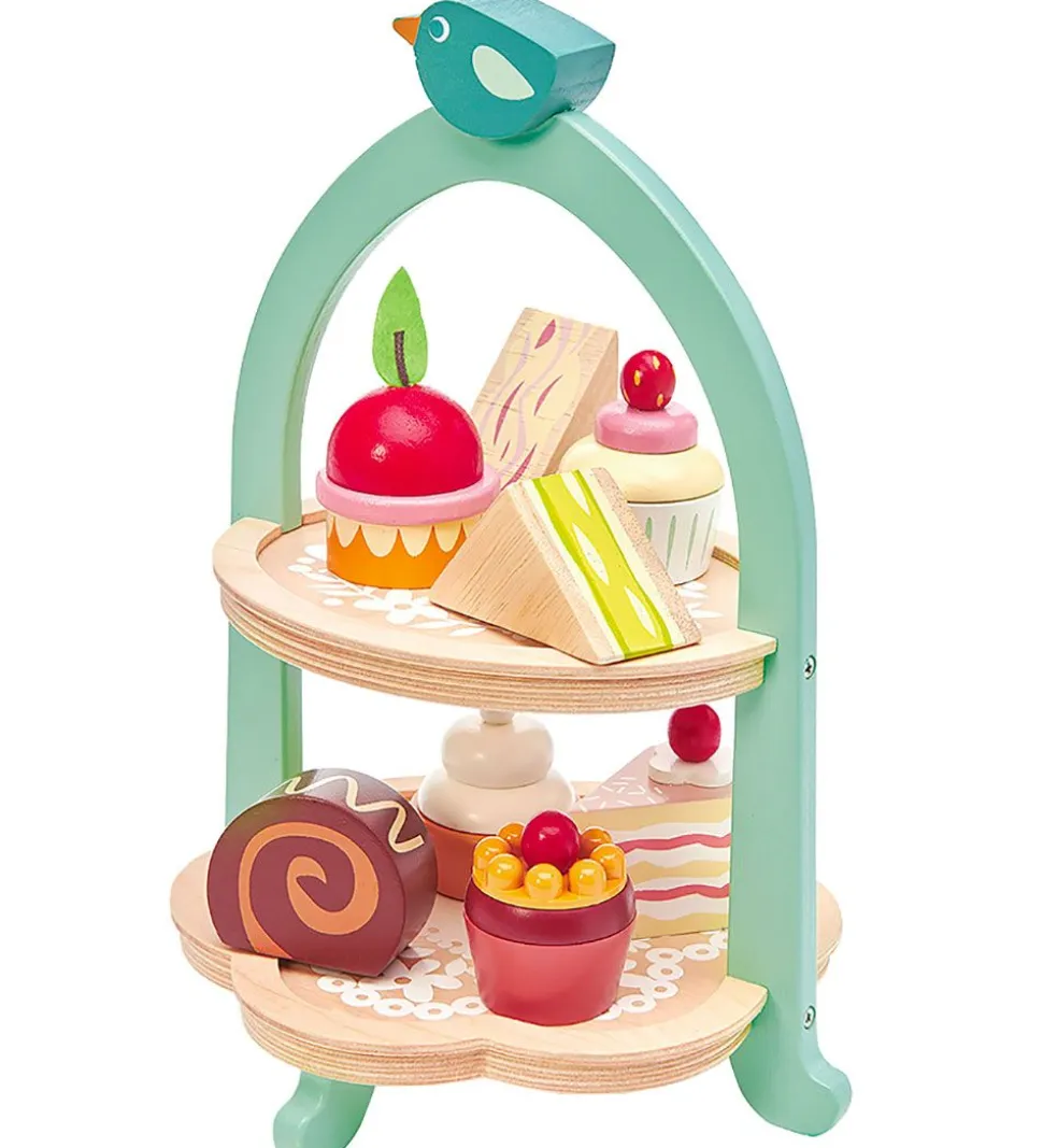 Tender Leaf Trælegetøj - Snackopsats - 9 Dele - Fugl