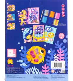 Tiger Tribe Kreasæt - Foil Art - Ocean Magic