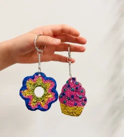 Tiger Tribe Kreasæt - Glitter Goo Bag Charms - Glitter Pop