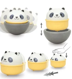 Tiger Tribe Legetøj - Rocking Rollers - Bioplast - 2i1 - Panda