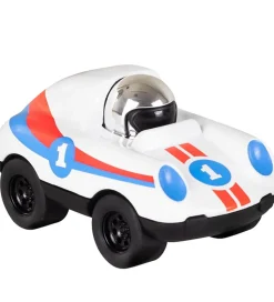 Tiger Tribe Racerbil - Press to Go - Hvid