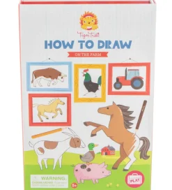Tiger Tribe Tegnesæt - Lær at Tegne - On The Farm