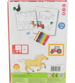 Tiger Tribe Tegnesæt - Lær at Tegne - On The Farm