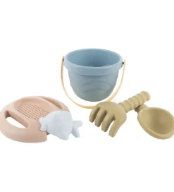 Tiny by Dantoy BIO Plastic Spandsæt - 5 Dele - Blå