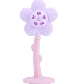 Tiny Tot Bidering - Flower - Lille/Pink