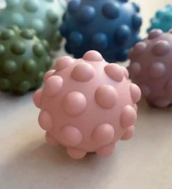 Tiny Tot Bold - Sensory Silicone Fidget Ball - 10 cm - Blush