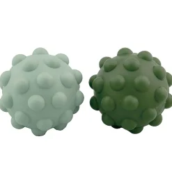 Tiny Tot Bolde - Sensory Silcone Fidget Balls - 2-pak - 7 cm - G