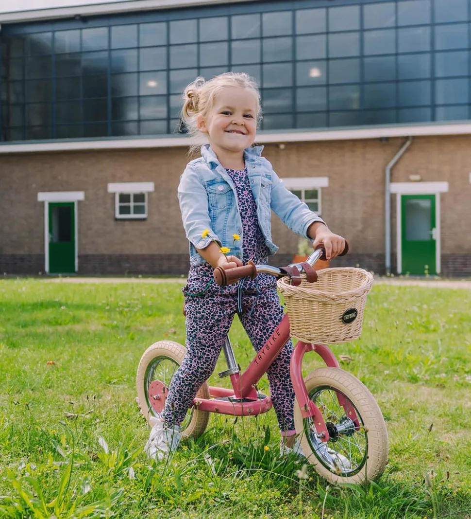 TryBike Løbecykel - Steel - Vintage Edition - Rosa
