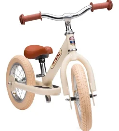 TryBike Løbecykel - Steel - Vintage Creme