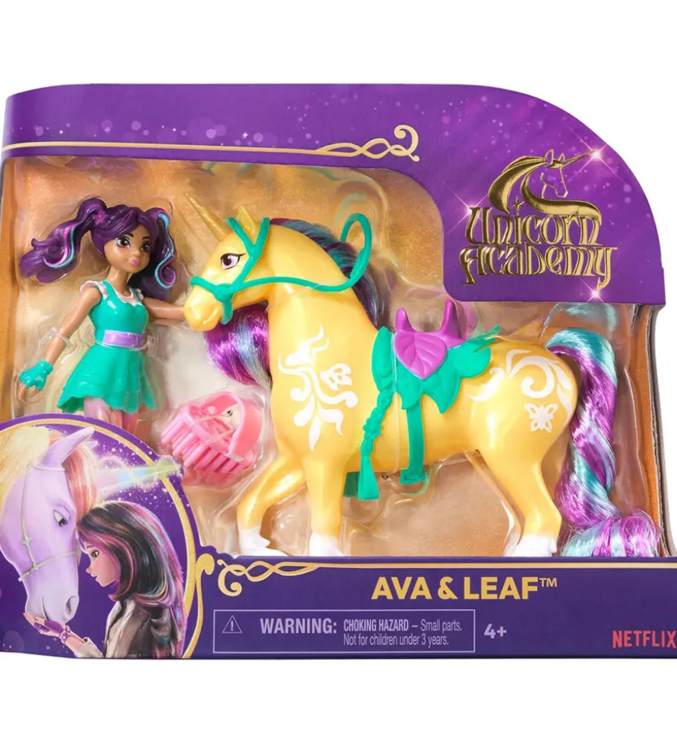 Unicorn Academy Legetøjsfigurer - 13,5 cm - Ava & Leaf