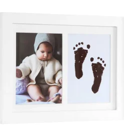 Vanilla Copenhagen Hånd- og Fodaftryksæt m. Billedramme - Blækfr