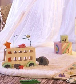 Vilac Aktivitetslegetøj - Bus m. Dyr