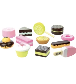 Vilac Legemad - 12 Dele - Kagesæt