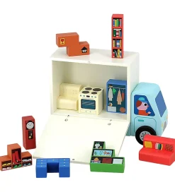 Vilac Logikspil - Træ - 20 Brikker - Flyttevogn