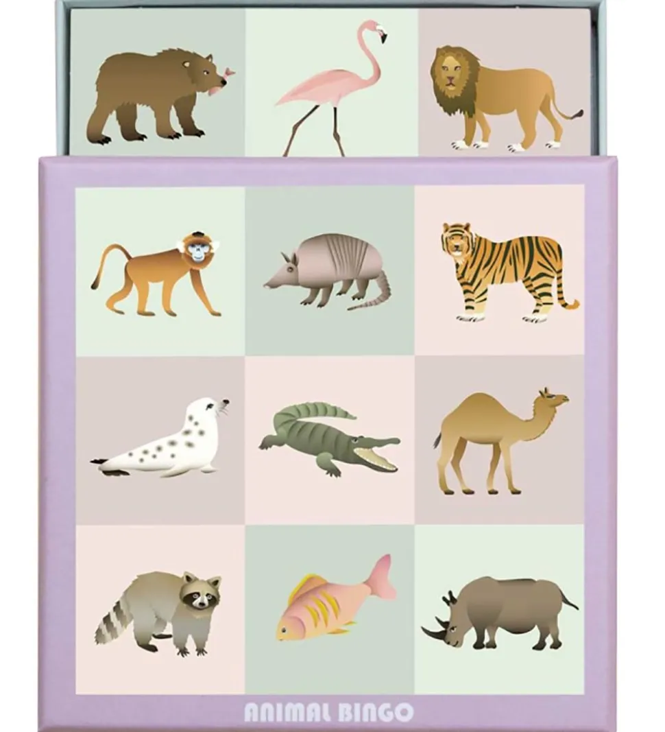 Vissevasse Bingo m. Dyr