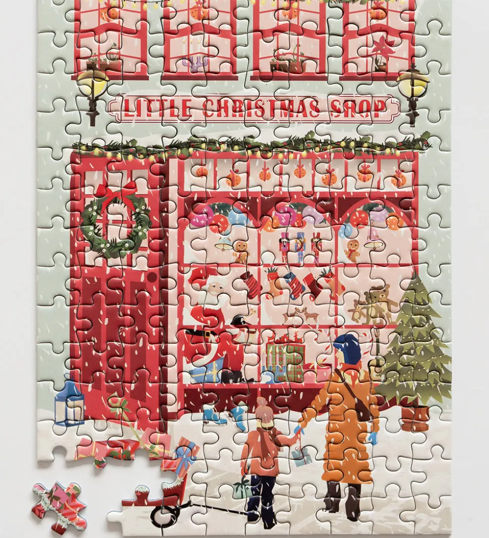 Vissevasse Puslespil - 150 Brikker - 15x21 cm - Little Christmas