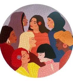 Vissevasse Puslespil - 1000 Brikker - 65x65 cm - We Are One