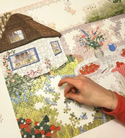 Vissevasse Puslespil - 1000 Brikker - 63x45 cm - Sweet Strawberr