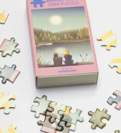 Vissevasse Puslespil - Mini - 10x13 cm - Moonlight With You