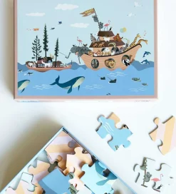 Vissevasse Puslespil - 30x40 cm - 42 Brikker - Noah's Ark