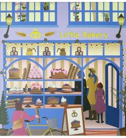 Vissevasse Puslespil - 15x21 cm - 150 Brikker - Little Bakery