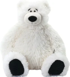 Wild Republic Bamse - 42 cm - Snuggleluvs - Isbjørn