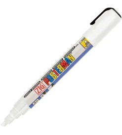 Zig Tush - Vandfast - 6 mm - Hvid